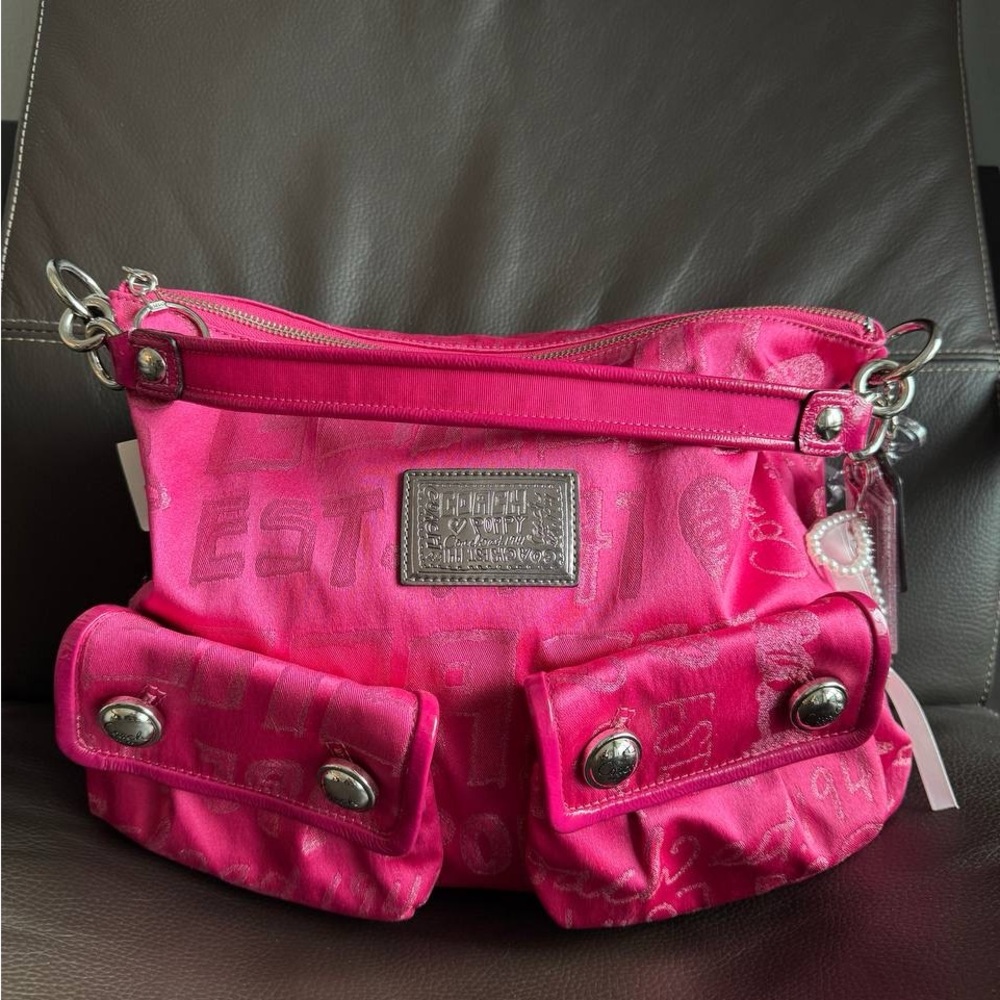 Brand New Rare Coach Pink Shoulder Bag